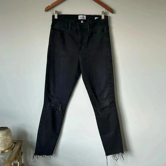Anthropologie Denim - Anthropologie | FRAME Denim Le High Skinny Crop